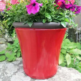 46cm Davenport Planter Post Box Red Plant Pot