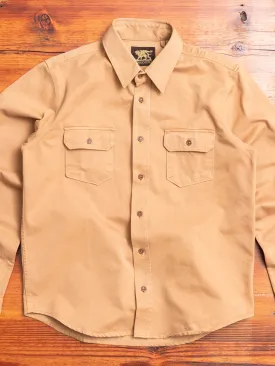 Alamo Shirt in Khaki Beige