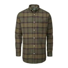 Alan Paine Ilkley Flannel Button Down Collar Shirt