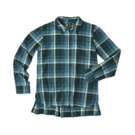 Balsam Green Plaid Long Sleeve Woven Shirt by Life is good