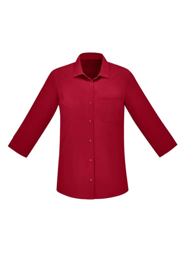 Biz Care Womens Florence 3/4 Sleeve Shirt (1st 7 Colors) (CS951LT)