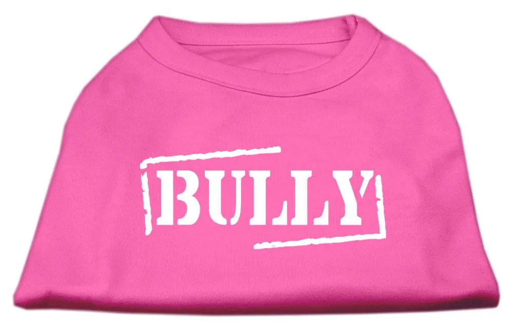 Bully Screen Printed Shirt  Bright Pink XL (16)