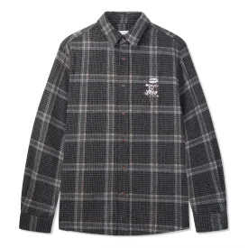 Butter Goods Rodent Flannel Shirt 'Black Grey'