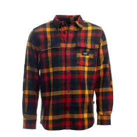 Canada Flannel Long-Sleeve Men's (Navy)