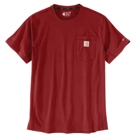 Carhartt Mens Force Relaxed Fit Midweight Short Sleeve Pocket T-Shirt