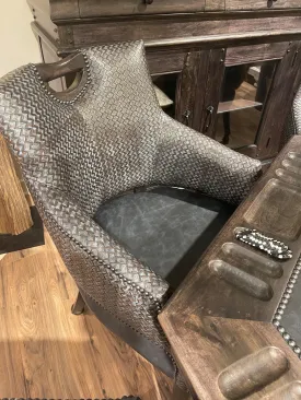 Cheyenne Denim Western Game Chair