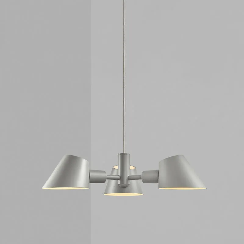 Contemporary Danish 3-Spot Pendant Light