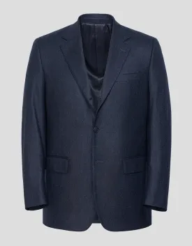 DARK BLUE FLANNEL SUIT MTO