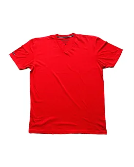 Deck Logo Premium V-neck - Red