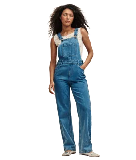 Denim Dungarees - Blue