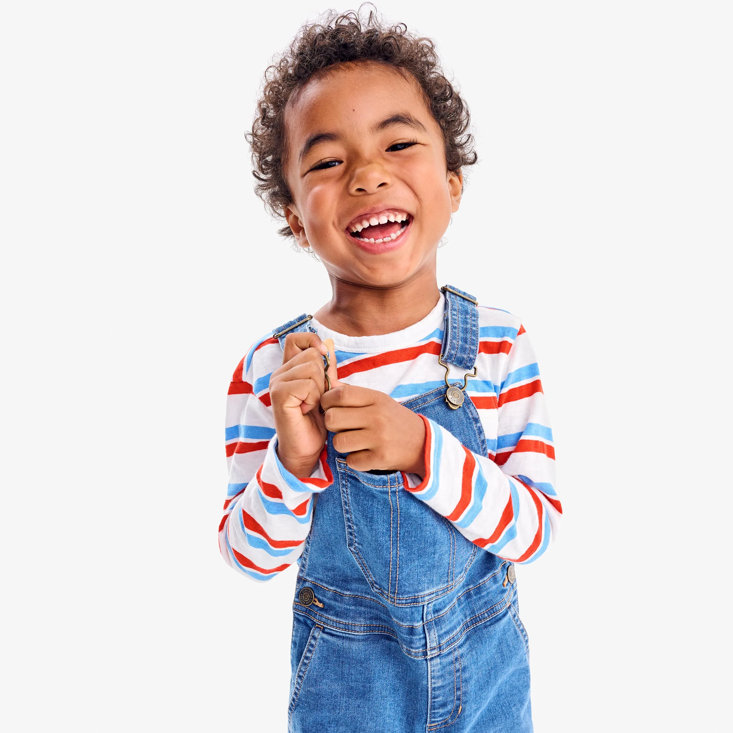 Denim overalls