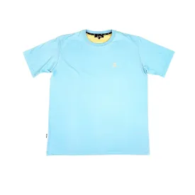 DLAB Baby Blue Embroidered Logo Tee