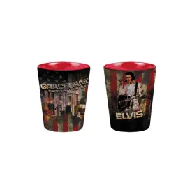 Elvis Graceland Aloha Eagle Jumpsuit Shot Glass