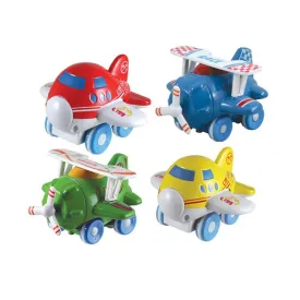 Friction Powered Airplanes - Set of 4