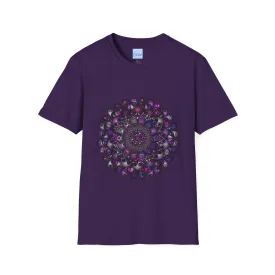 Handmade Mandala Art Softstyle T-Shirt