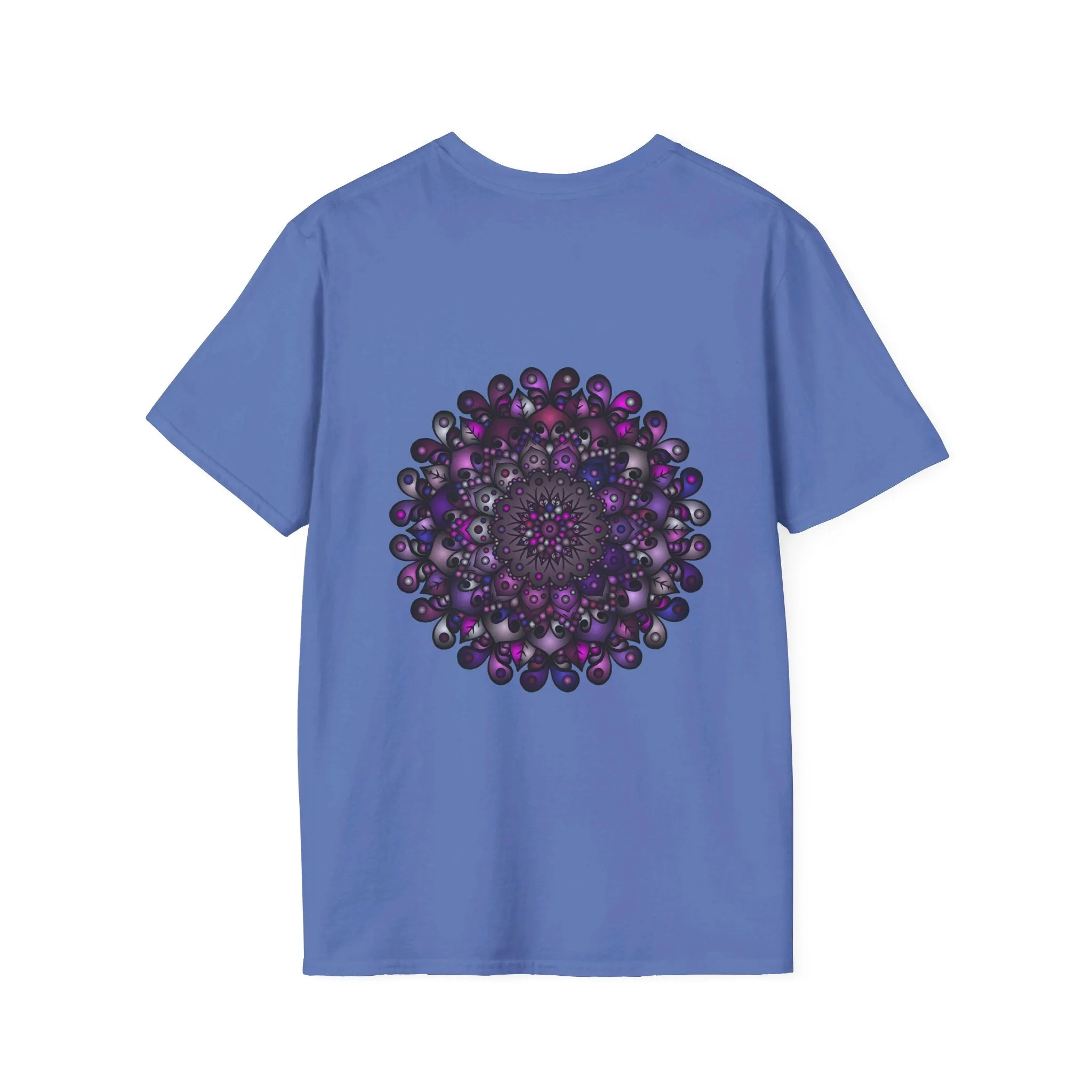 Handmade Mandala Art Softstyle T-Shirt