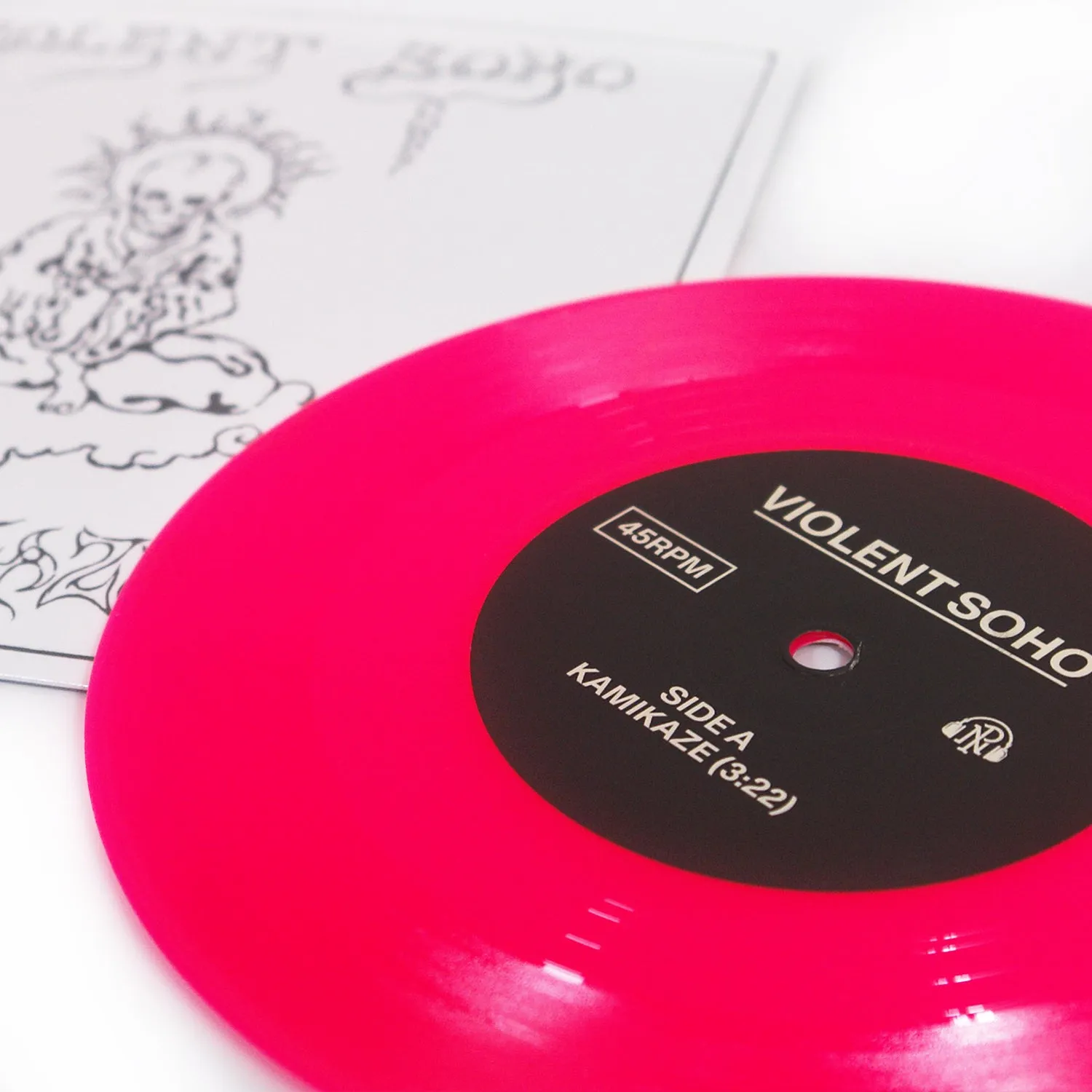 Kamikaze - Neon Pink 7"