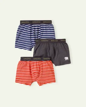 Pack of Three Boys Boxers