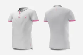 Polo (white/pink)