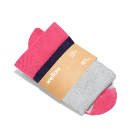 Retro Gray Pink - 3 Pack