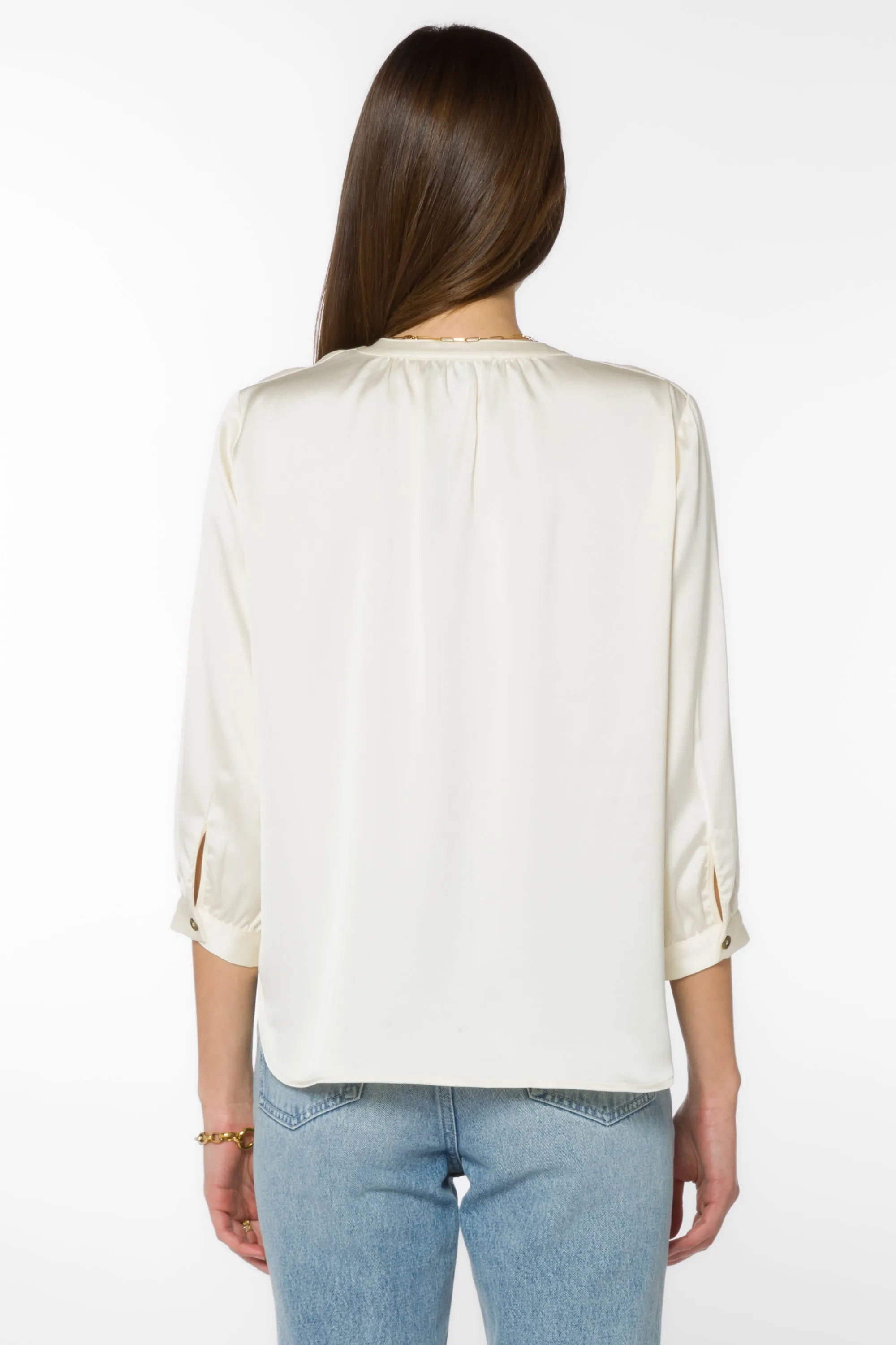 Robyn White Blouse