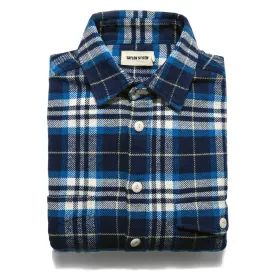 The Crater Shirt in Blue Plaid